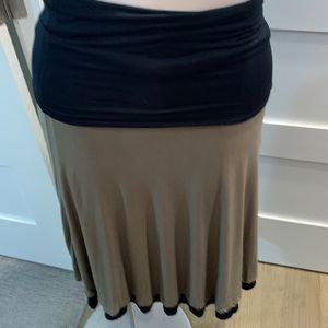 SOMA Reversible MIDI Knit Skirt